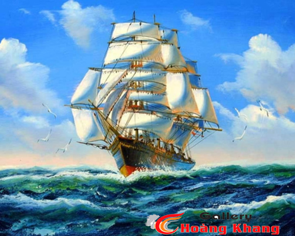 Tranh Thuyền Bườm